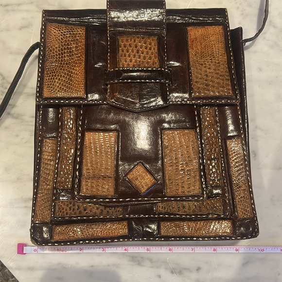 Reptile shoulder bag - Picture 11 of 12